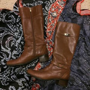 Bandolino Leather Riding Boots (Sz. 8)