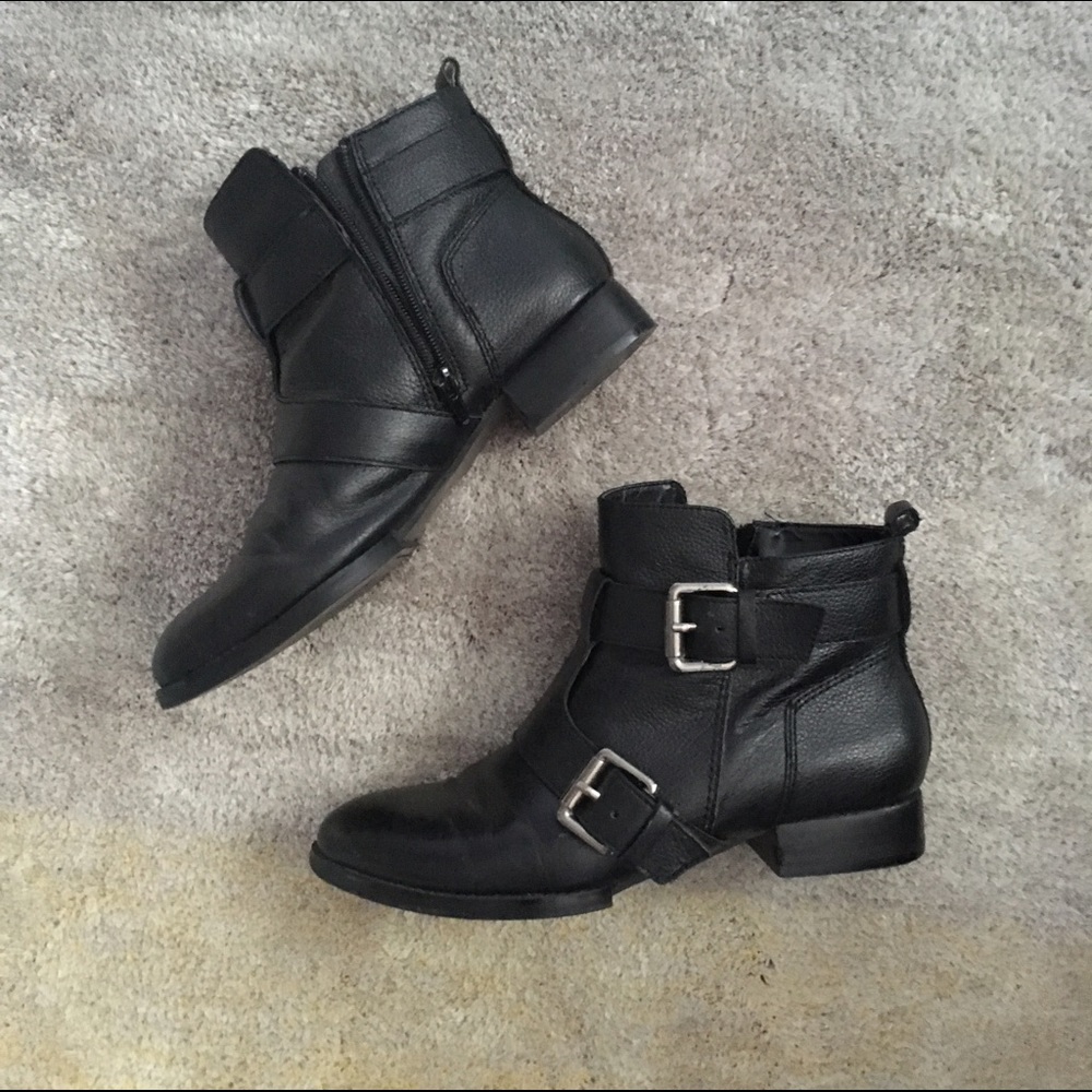 Kelsi Dagger Kolete Ankle Booties with buckles