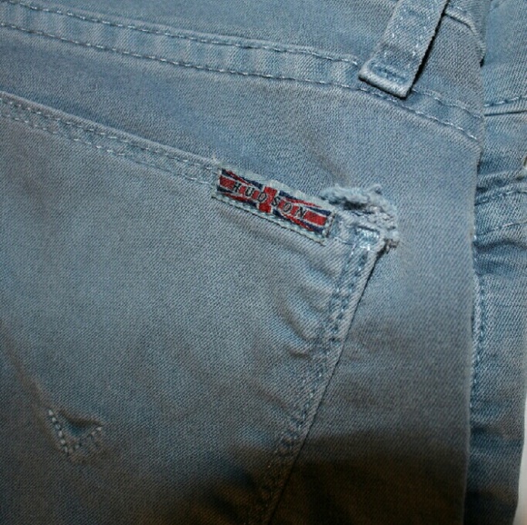 Blue Hudson skinny jeans. - Picture 2 of 4