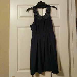 Dark navy dress