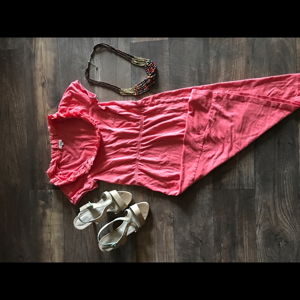 Peach Summer Dress