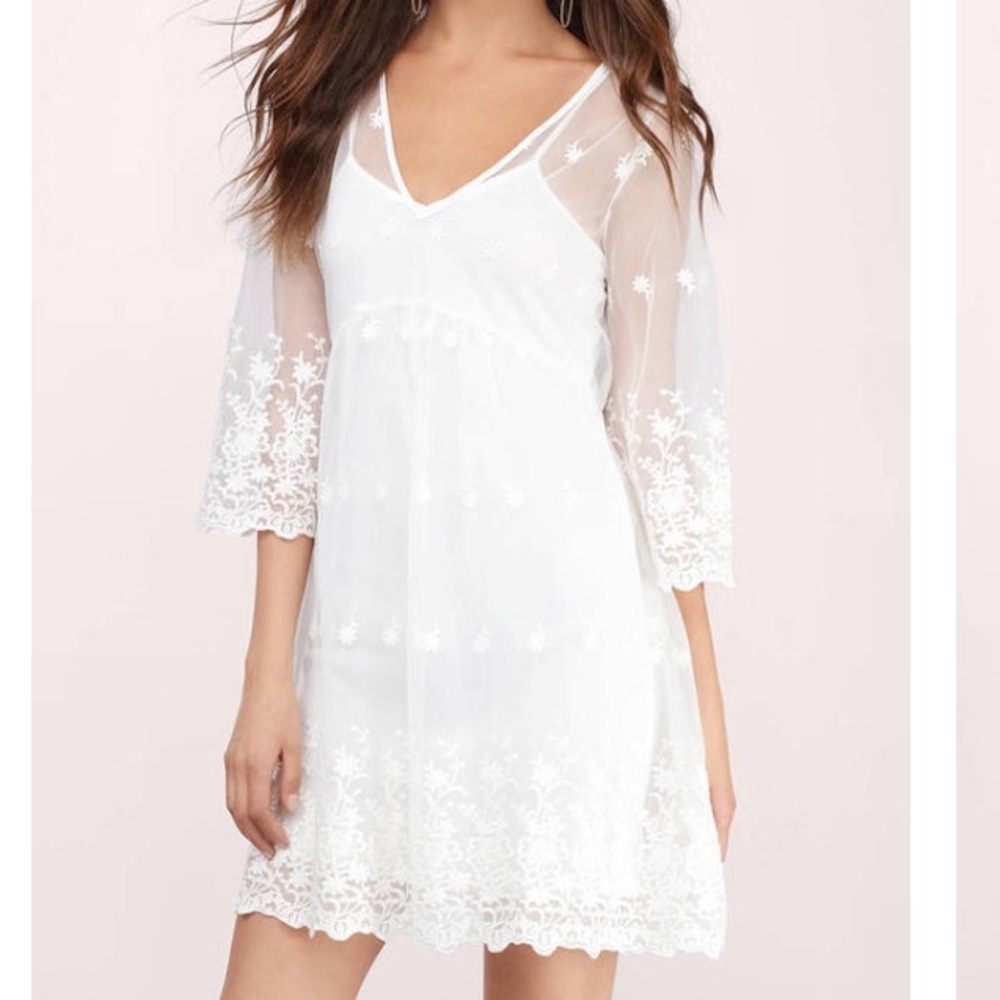White dress