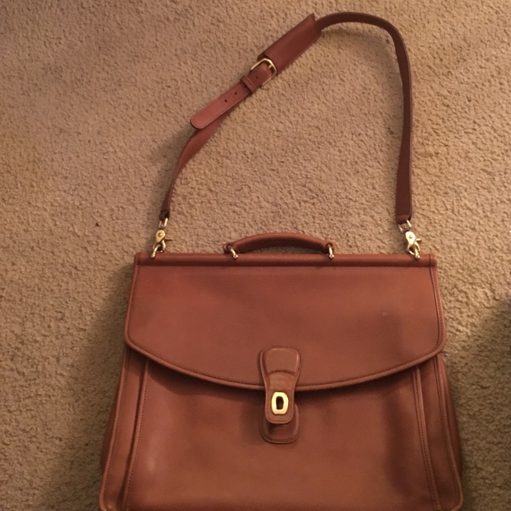 Coach brief case