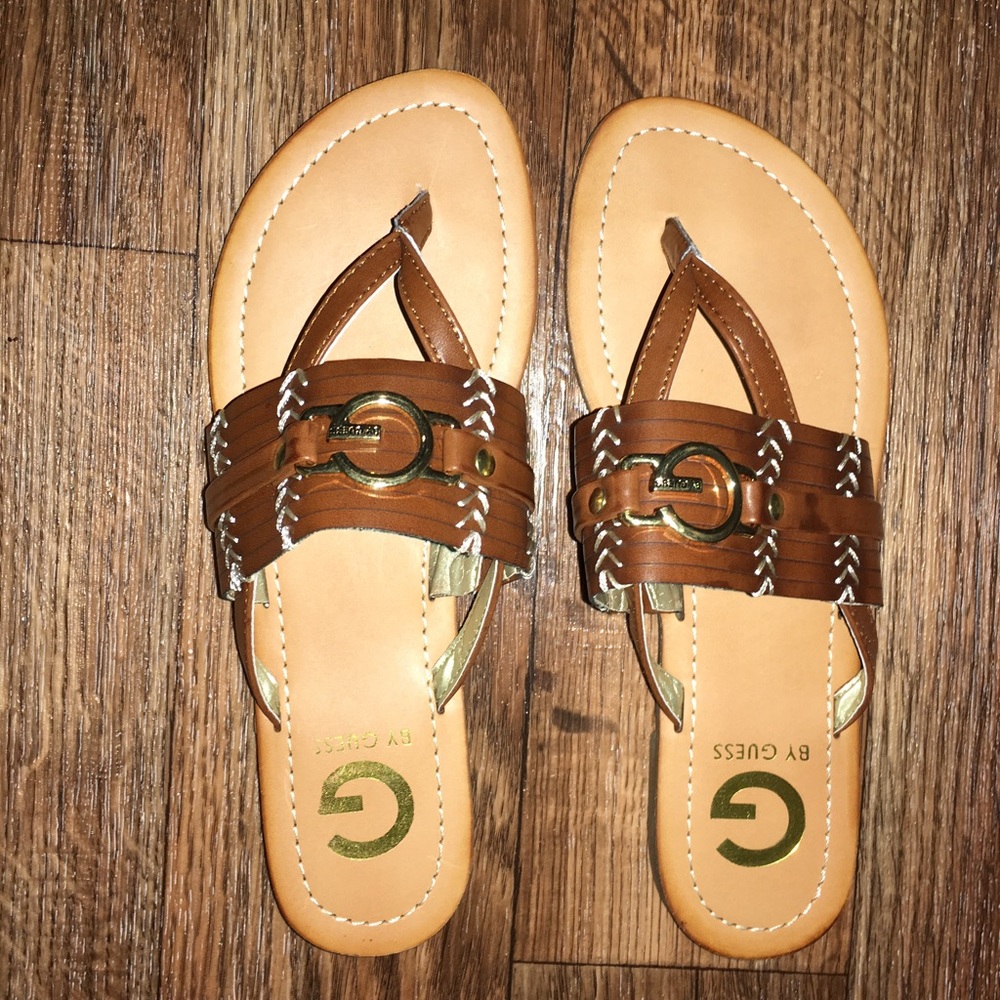 BRAND NEW (in box) Sz 6.5 G by Guess Sandals