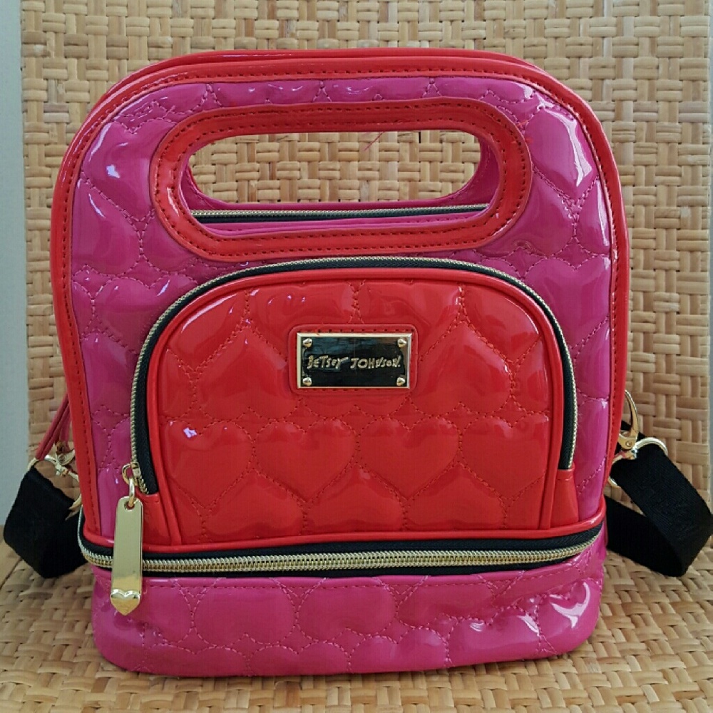 Betsey Johnson Sweetheart Insulated Lunch Tote