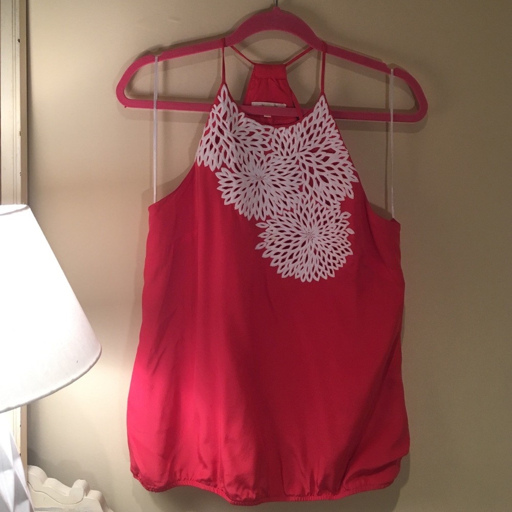 Matty M Silky Pink Top - Size M