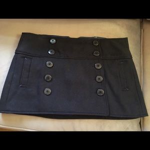 Mini Wool Skirt