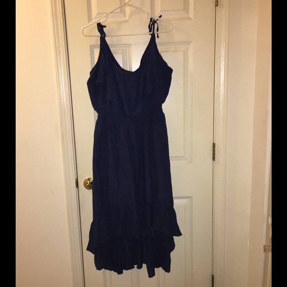 love Dresses & Skirts - Tie Shoulder Sundress Hi Low Hemline 3X