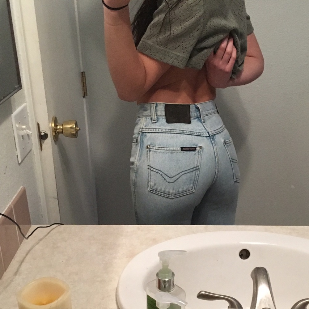 VINTAGE HIGH WAIST JEANS HARLEY DAVIDSON