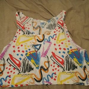 Forever 21 retro crop top