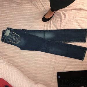 Aiko Baby Boot Silver Jeans 26