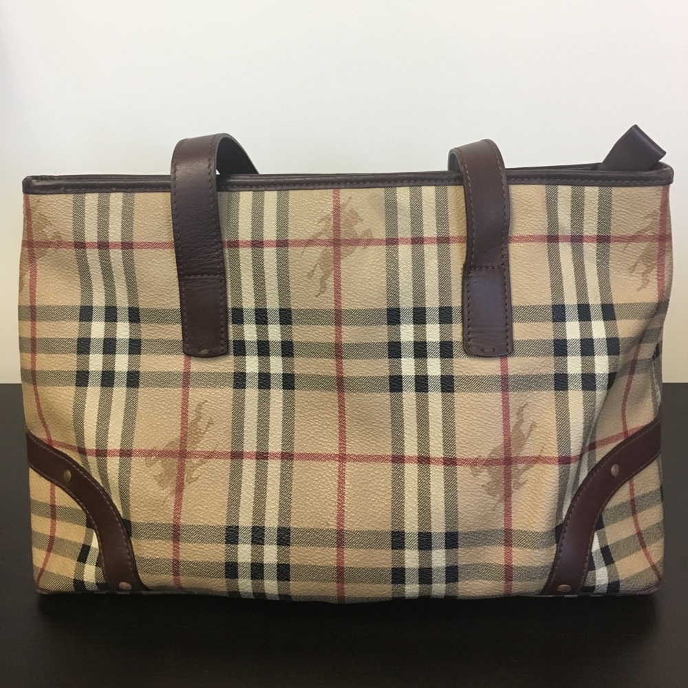 Burberry Plaid Satchel