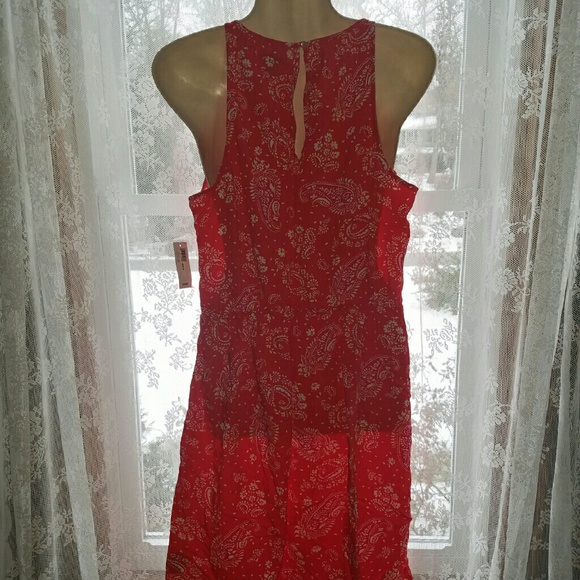 Old Navy Red Sleeveless Dress - Picture 3 of 4