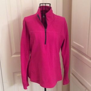 Hot Pink Old Navy Fleece Half Zip