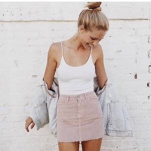 Brandy Melville Juliette Corduroy Skirt
