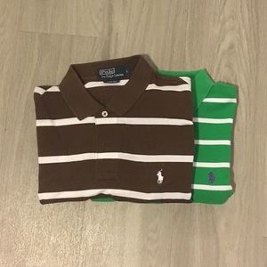 Striped Short Sleeve Ralph Lauren Polos