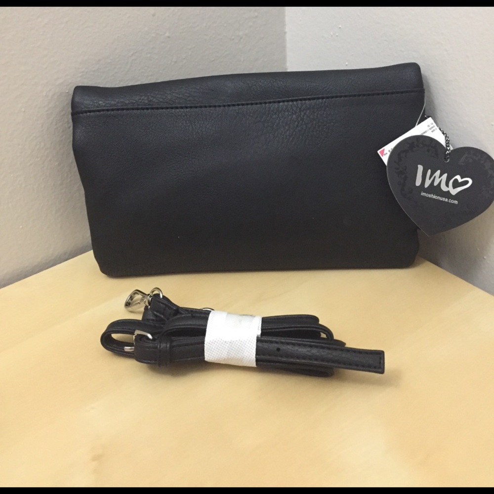 Black Diamond Cross Bag/Clutch - Picture 2 of 4