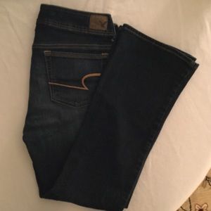 American Eagle super stretch kick boot