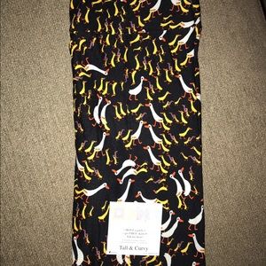 LuLaRoe Tall & Curvy Duck Leggings NEW