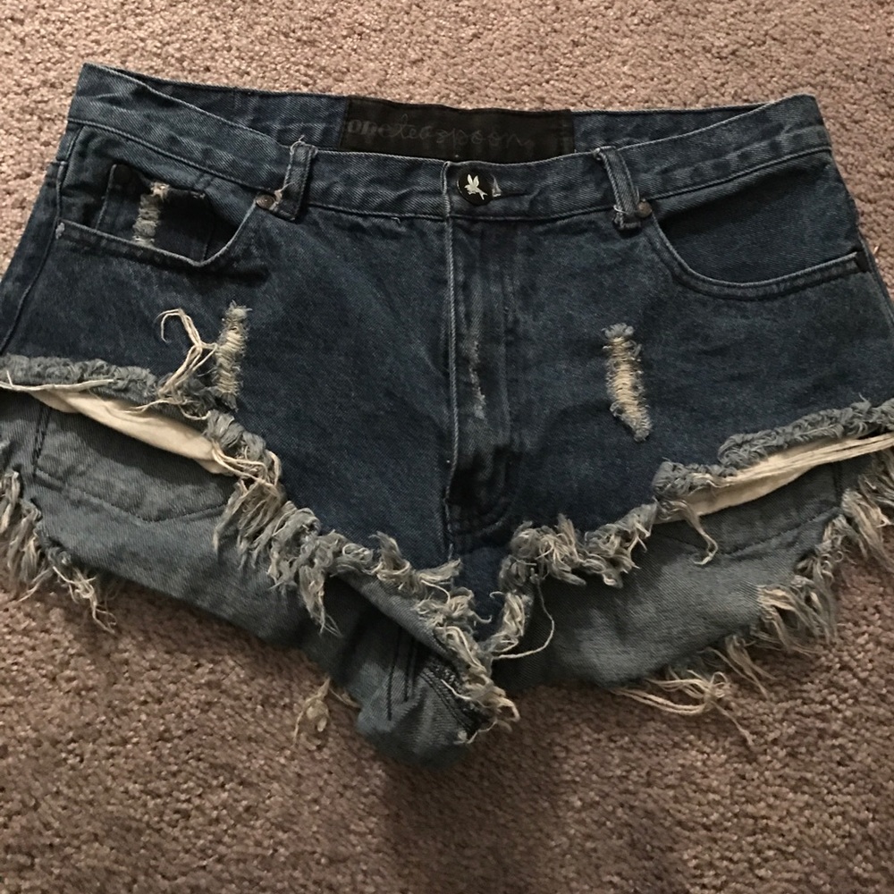 Jean shorts