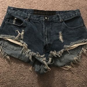 Jean shorts