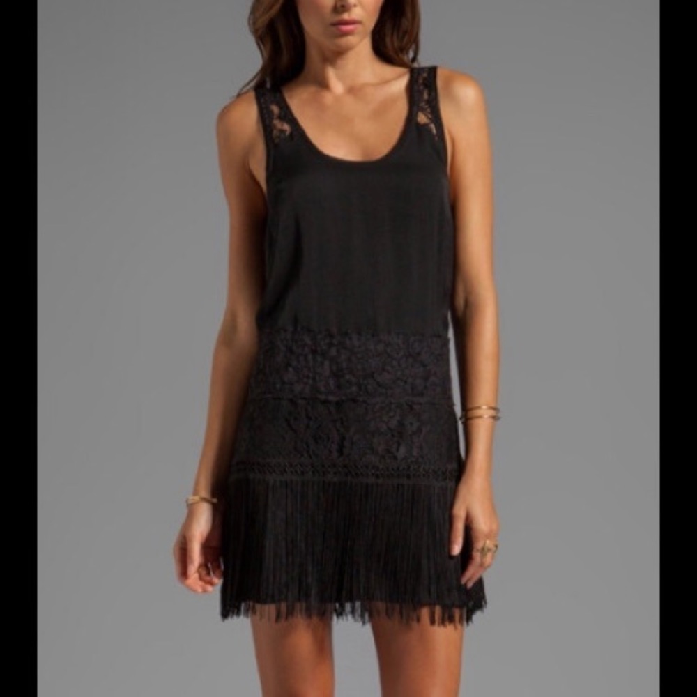 Free People Fringe Dress