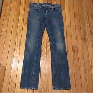 Madewell Rail Straight medium wash jeans size 29