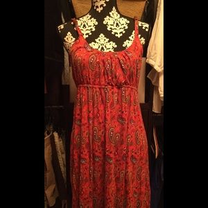 Mai Tai paisley print dress