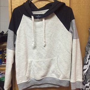 American Eagle Color-Block Hoodie