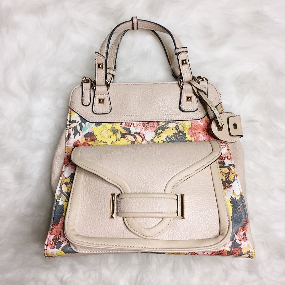 Floral pattern purse