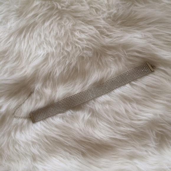 Wide 25mm Rhinestone Choker - Picture 3 of 5