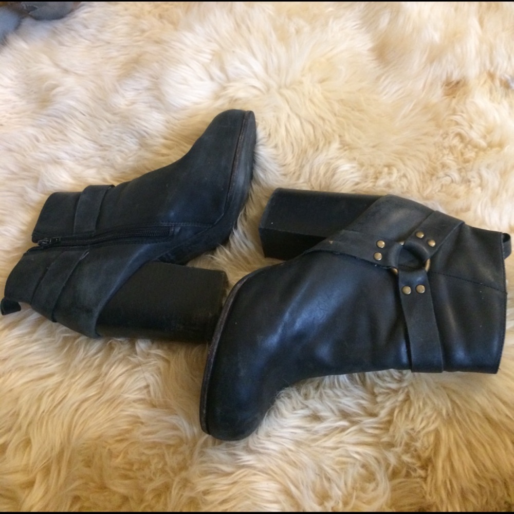 Jeffrey Campbell Moto Boots