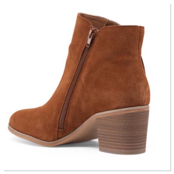 🌺HPx2🌺 Kenneth Cole Reaction Suede Fringe Bootie - Picture 2 of 2