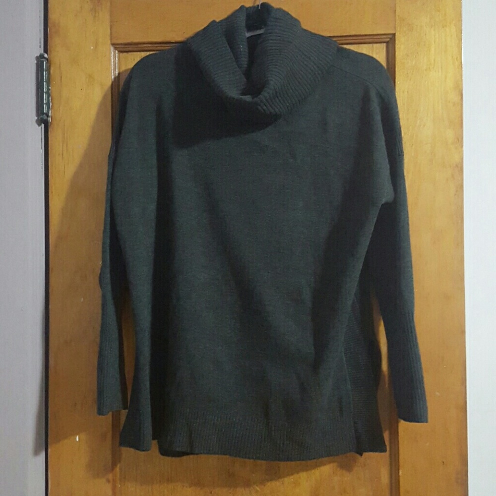 Grey turtle neck sweater