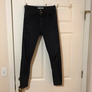Topshop high waist skinny jeans