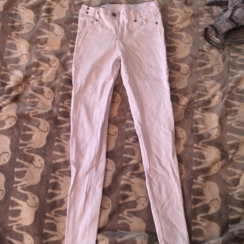 white jeans