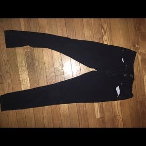 Black skinny jeans