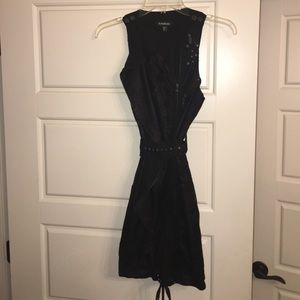 Black Lace Bebe Dress