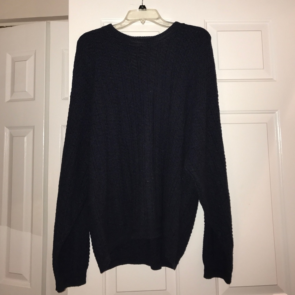 Navy blue sweater