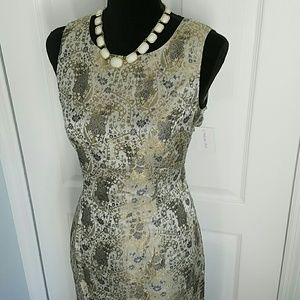NWT Due per Due 100% Silk Dress