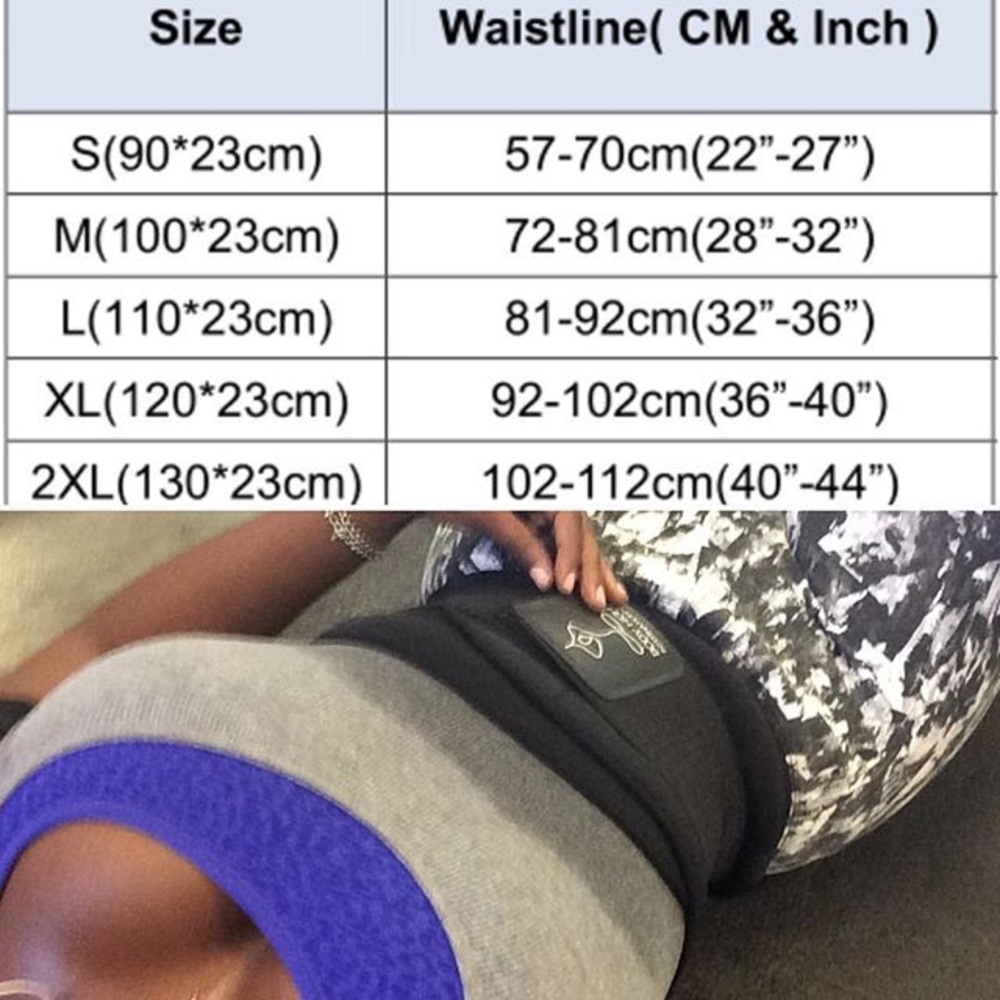 Sports waist wrap