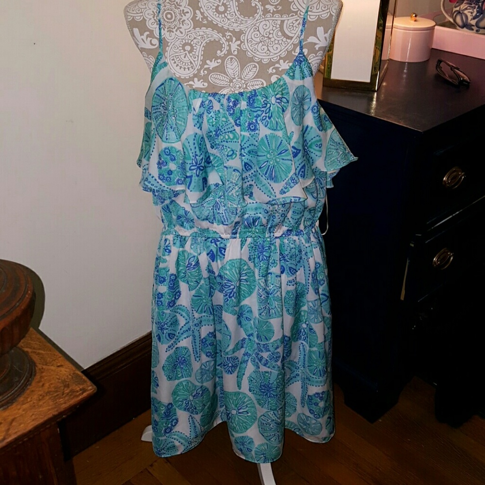 Sea Urchin For You Flounce Dress
