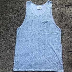 On The Byas pocket square tank top
