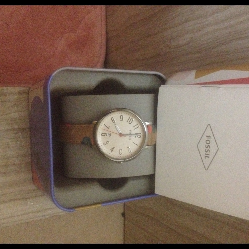Fossil (leather watch)