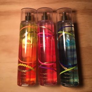 Bath and Body works fragrance mists!