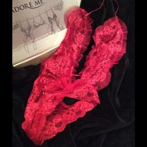 Sexy Wine Lingerie- Teddy