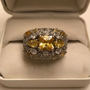 Sterling Silver Cocktail Ring