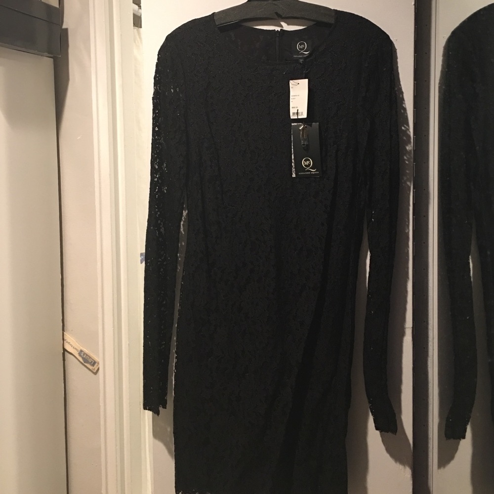 McQ Alexander McQueen black lace dress - Picture 6 of 6