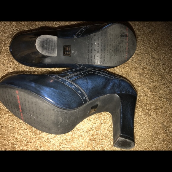 Mix Mooz oxfords heel shoe. 👠 - Picture 3 of 4