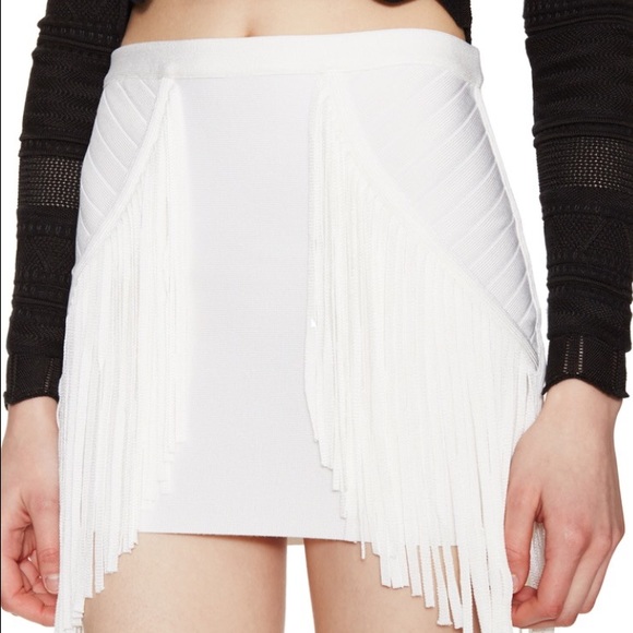 Torn by Ronny Kobo fringe skirt